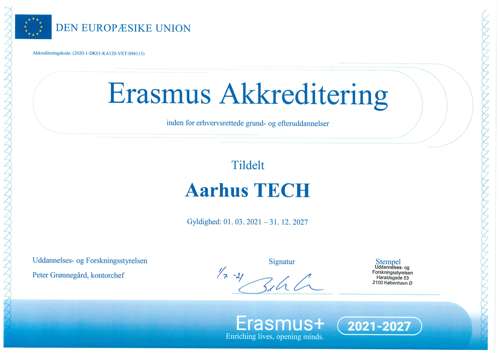 Erasmus akkreditering